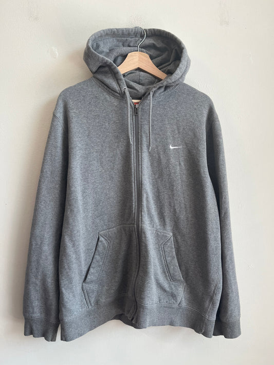 00s Nike Swoosh The Athletic Department Zip Up Hoodie (XL)