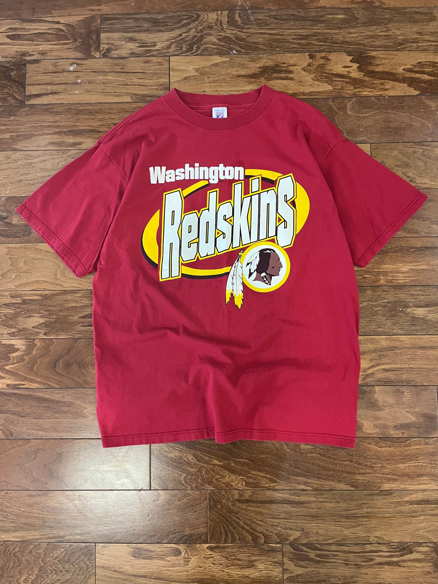 90s Washington Redskins Logo 7 Tee (XL)
