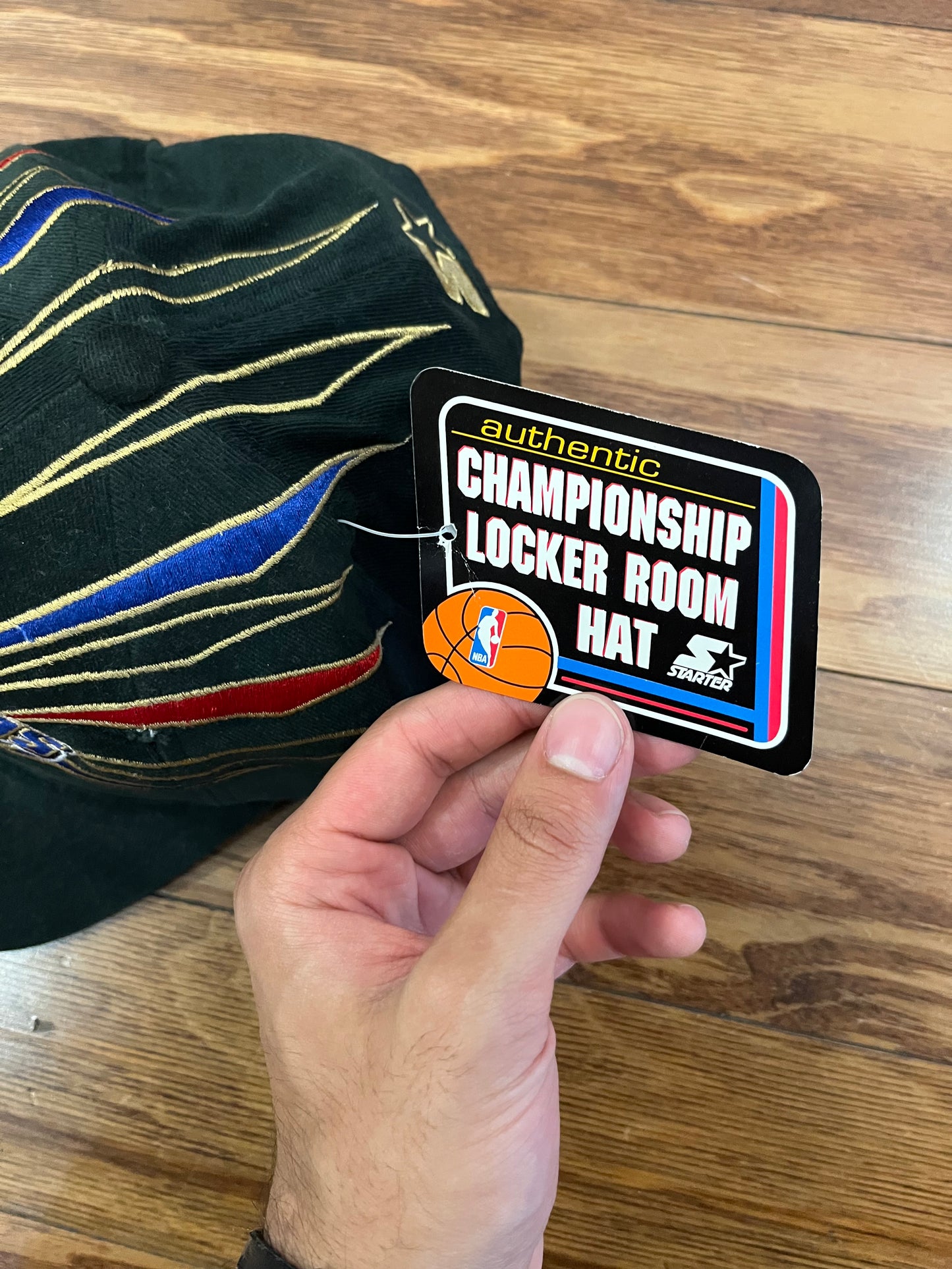 1998 Chicago Bulls Starter NBA Finals Champions Hat