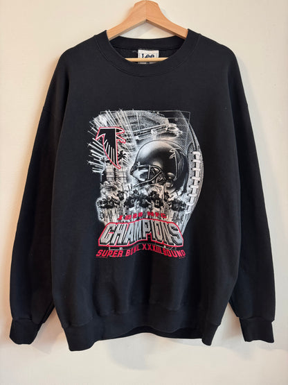 1998 Atlanta Falcons Lee Sports Crewneck (L)