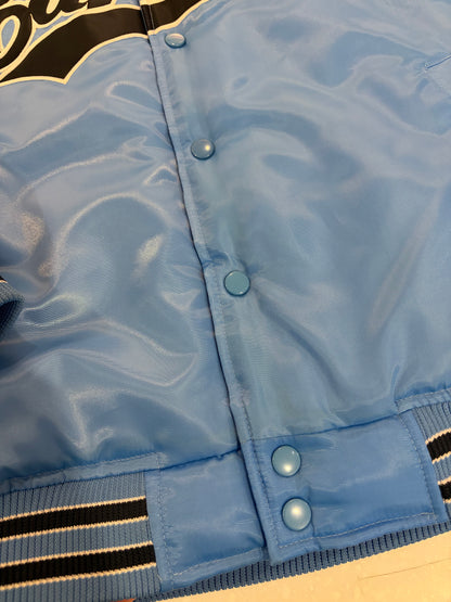 90s UNC University of North Carolina Tar Heels Satin Jacket (M)