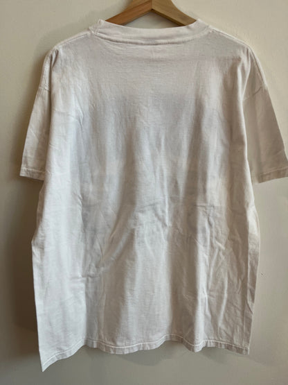 90s Indianapolis Colts Helmet Spell Out Graphic Tee (L)