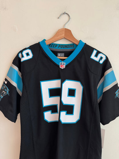 2015 Carolina Panthers Luke Kuechly Nike Home Jersey (Youth L)