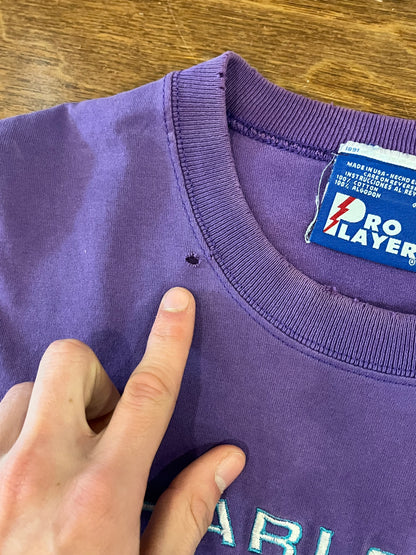90s Charlotte Hornets Purple Pro Player Tee (L)