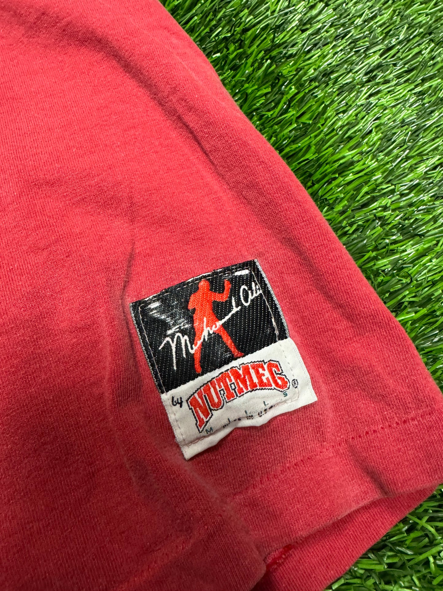 90s Muhammed Ali Vintage Nutmeg Distressed Boxing Tee (L)
