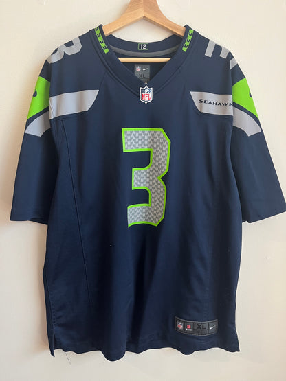 2015 Seattle Seahawks Russell Wilson Nike Jersey (XL)