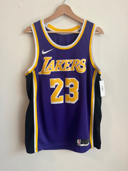 2019 Lebron James LA Lakers Nike NBA Jersey (L)
