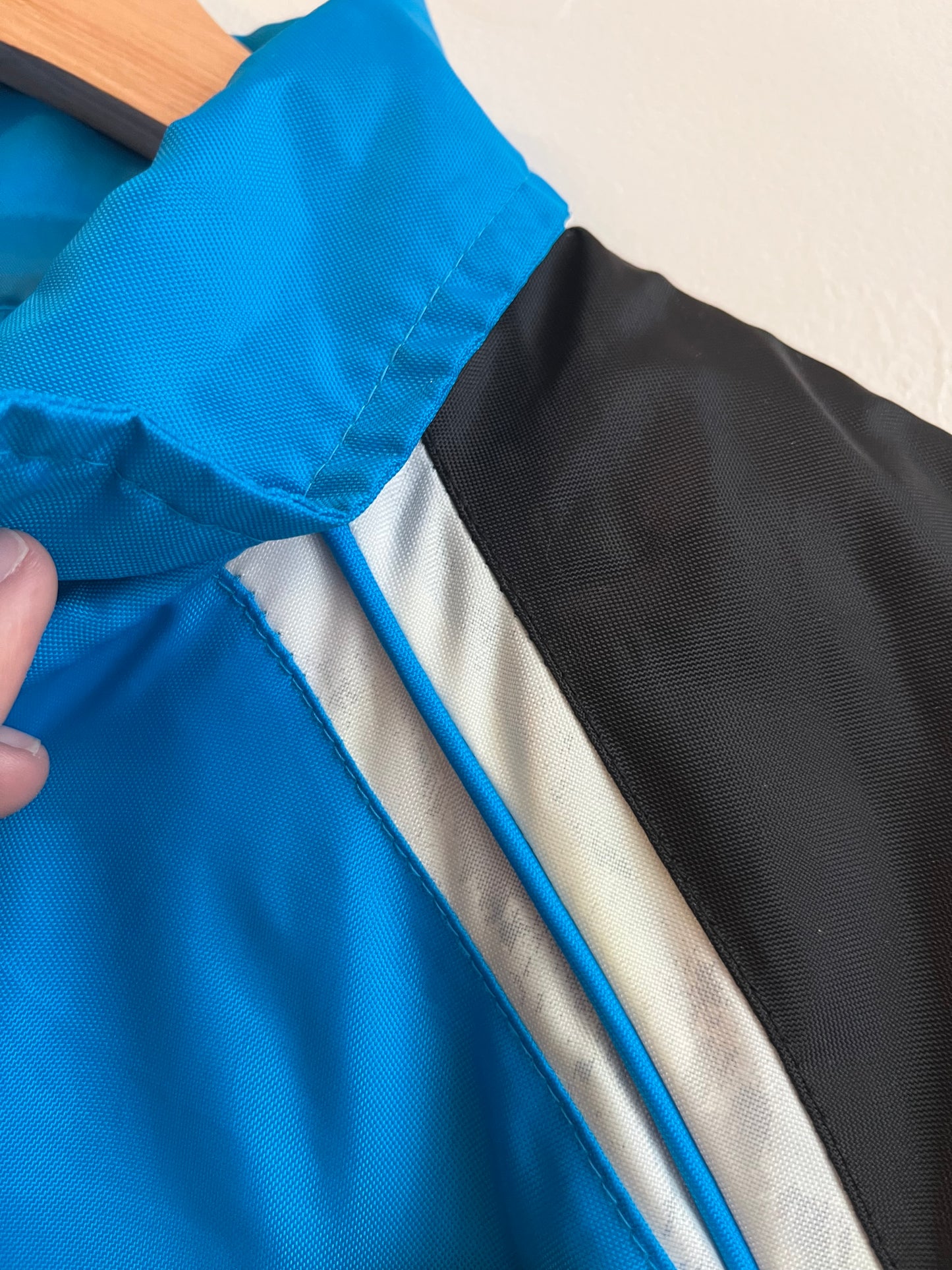 00s Carolina Panthers Blue NFL Windbreaker (XL)