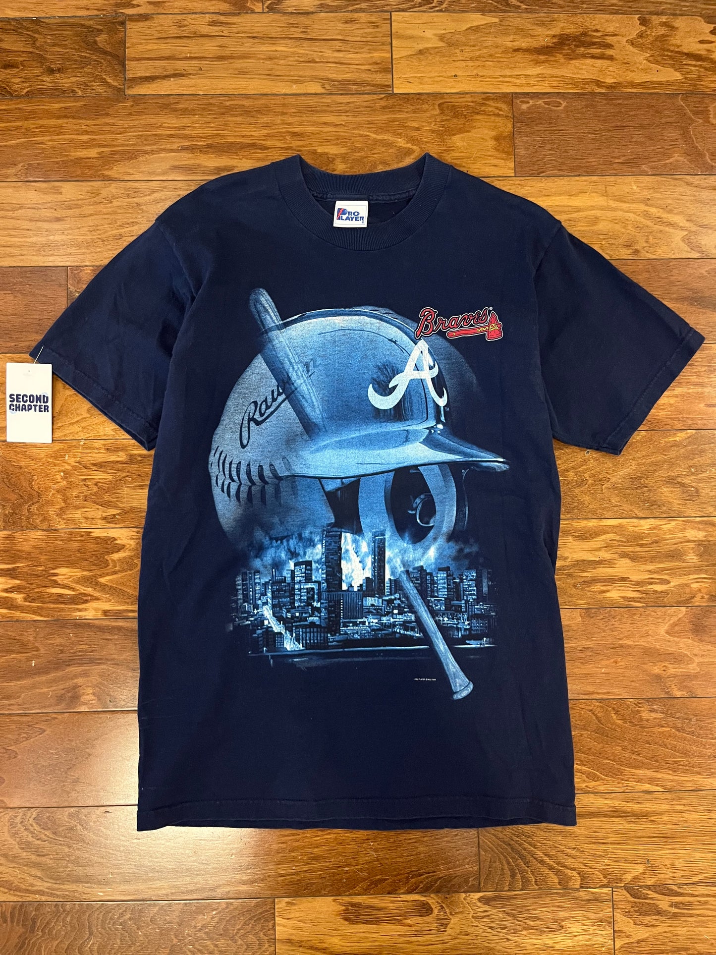 1998 Atlanta Braves Pro Player Vintage Tee (M)