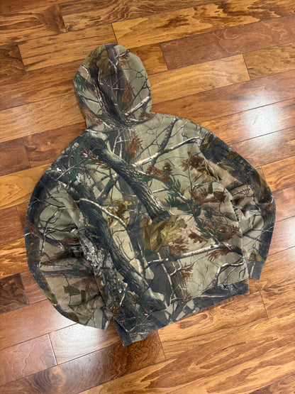 00s Russell Athletics Realtree Camo Hoodie (L)
