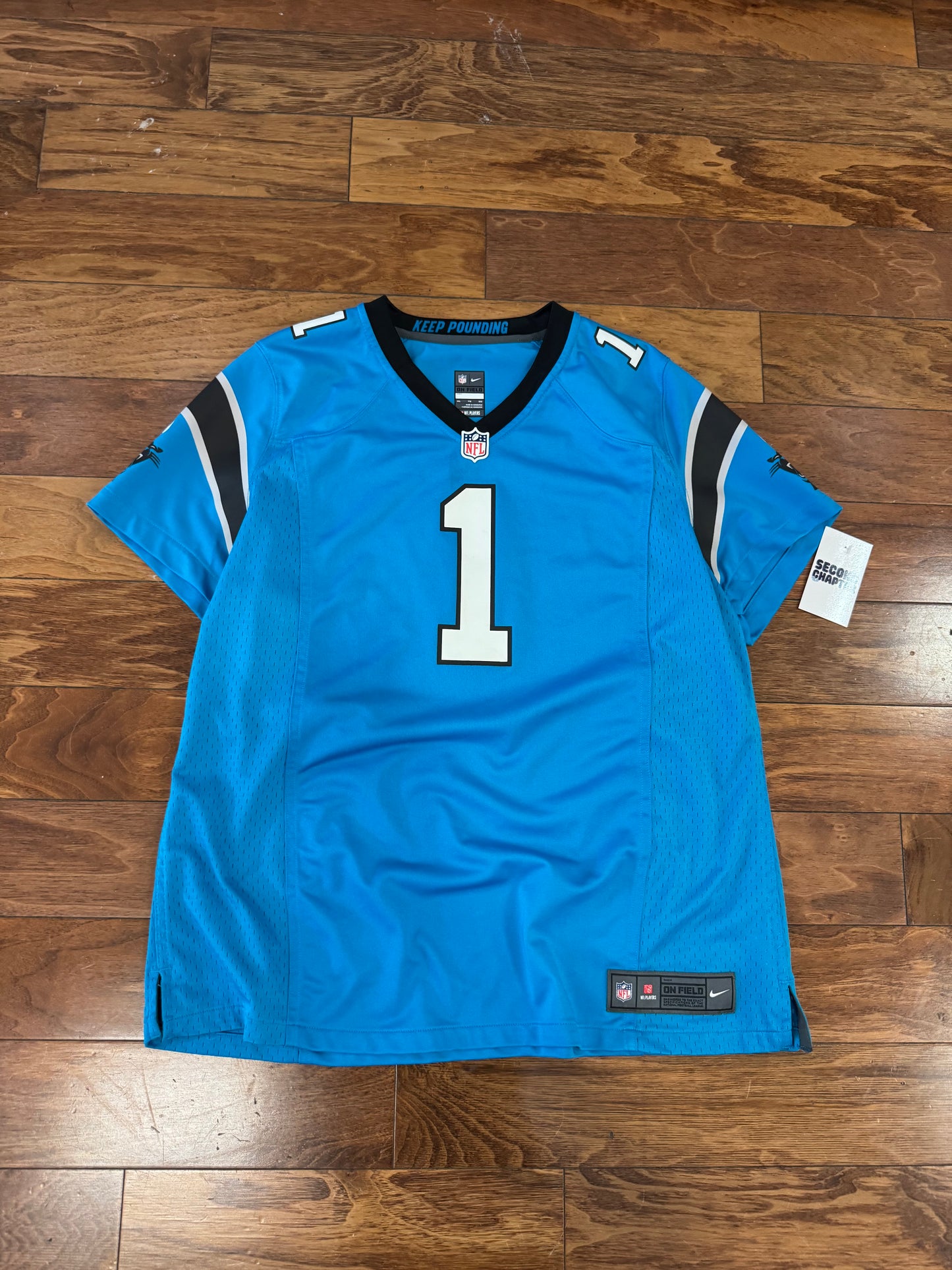 2012 Cam Newton Panthers Women's Jersey (XXL)