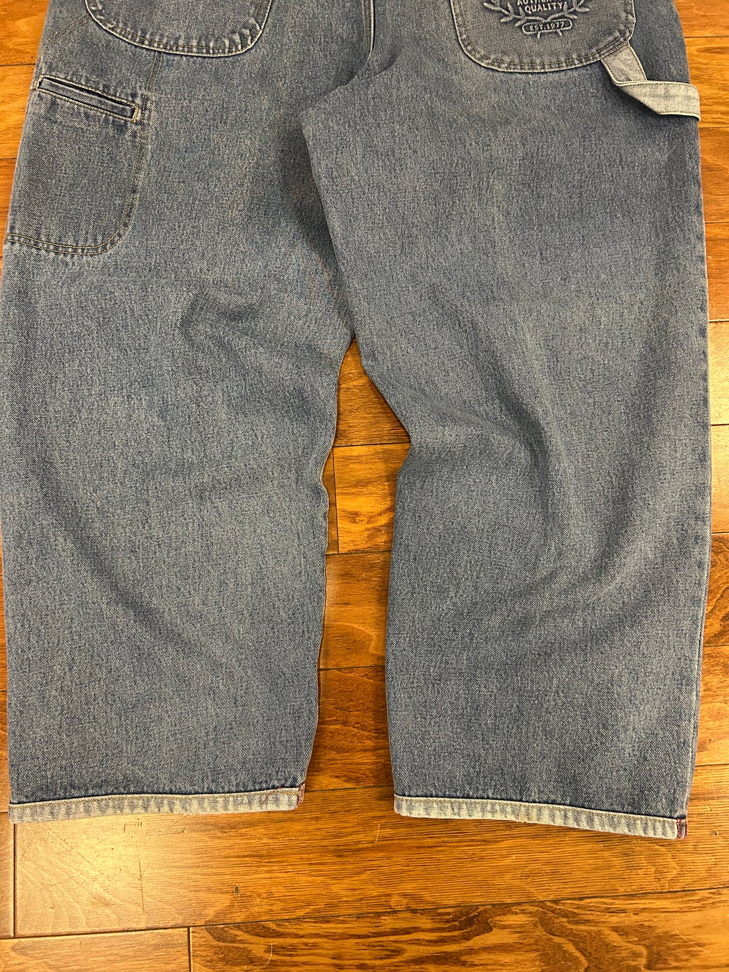 00s Bugle Boy Baggy Embroidered Jeans (42 x 30)