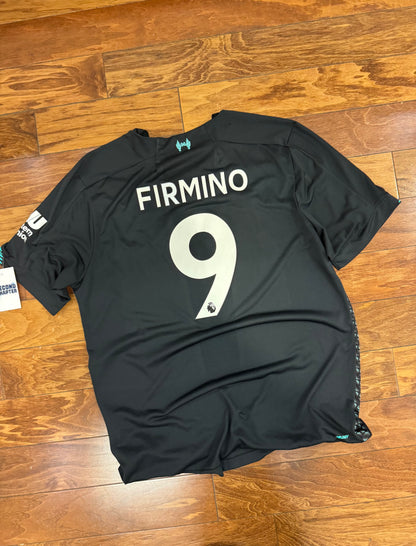 Liverpool Roberto Firmino #9 New Balance Jersey 2019/2020 Kit (XL)