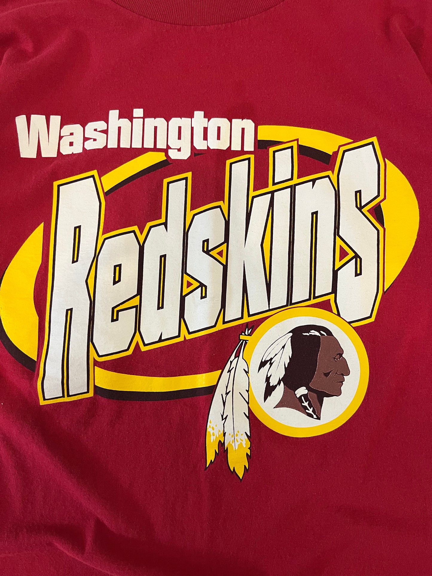 90s Washington Redskins Logo 7 Tee (XL)