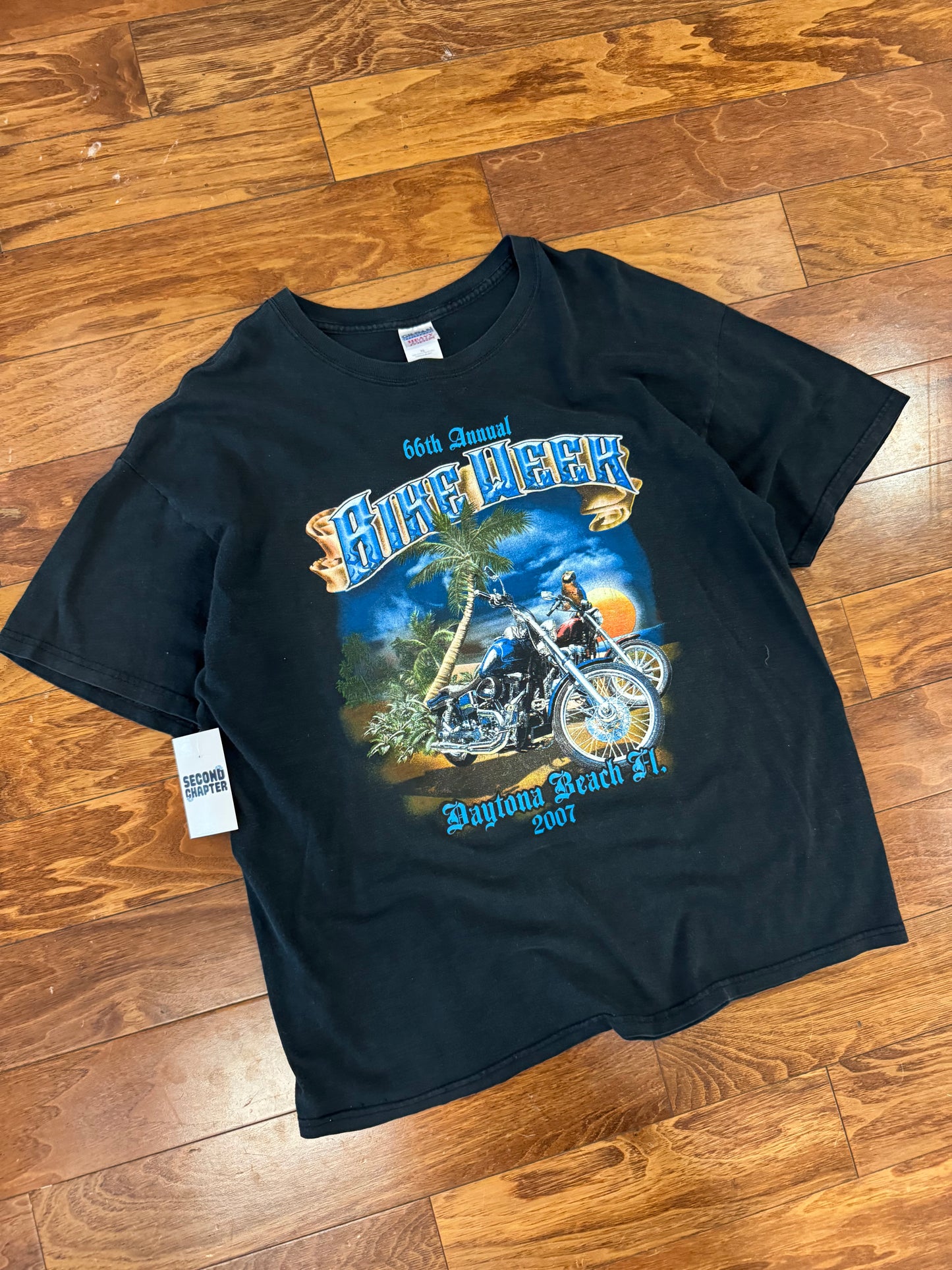 2007 Bike Week Daytona Black Tee (XL)