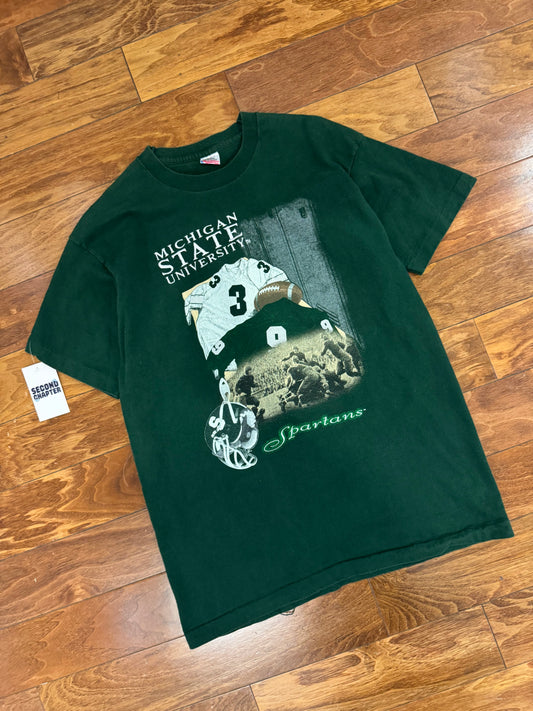 90s Michigan State Vintage Locker Room Tee (L)
