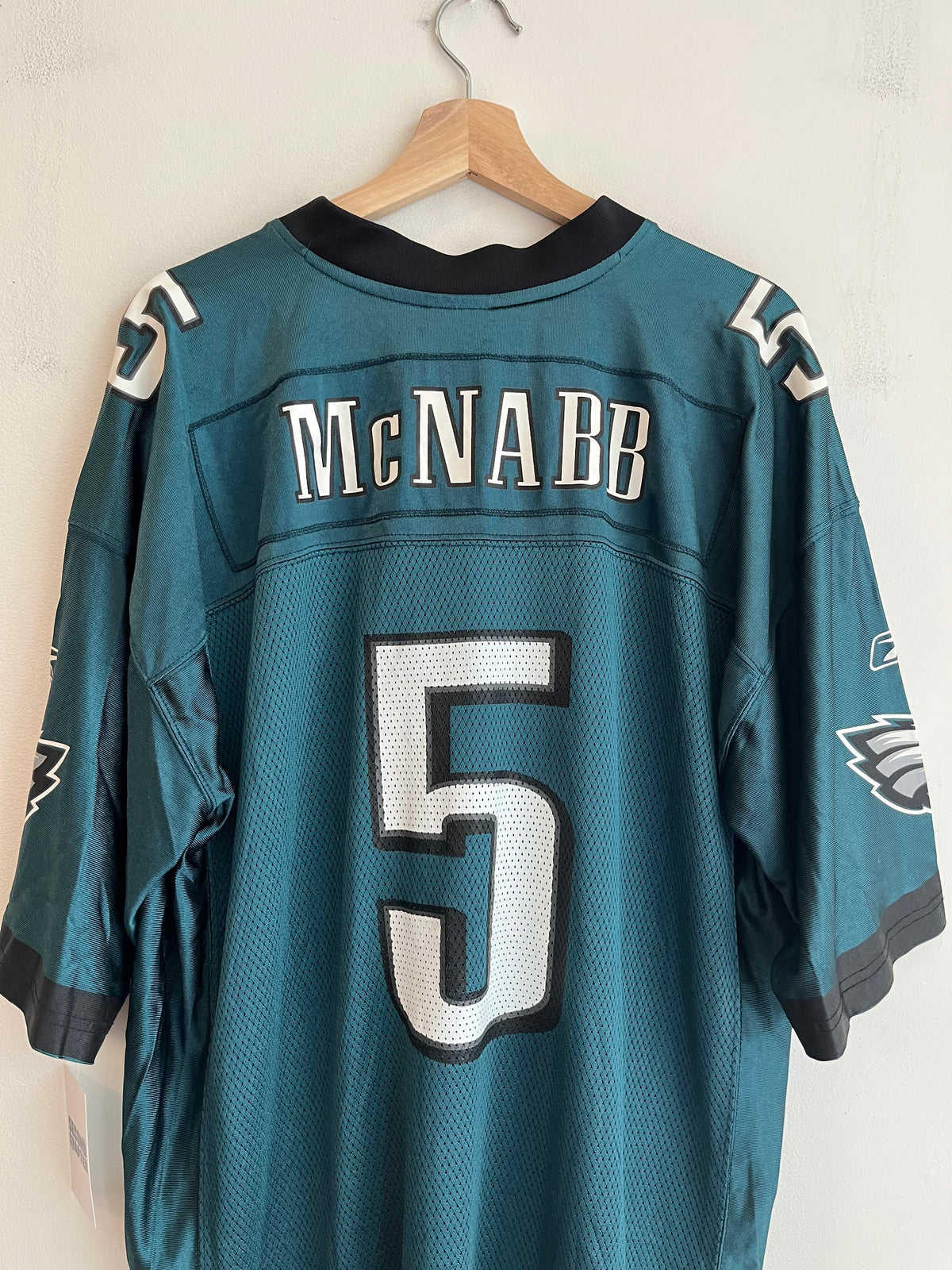 00s Philadelphia Eagles Donovan McNabb Reebok Home Jersey (XL)