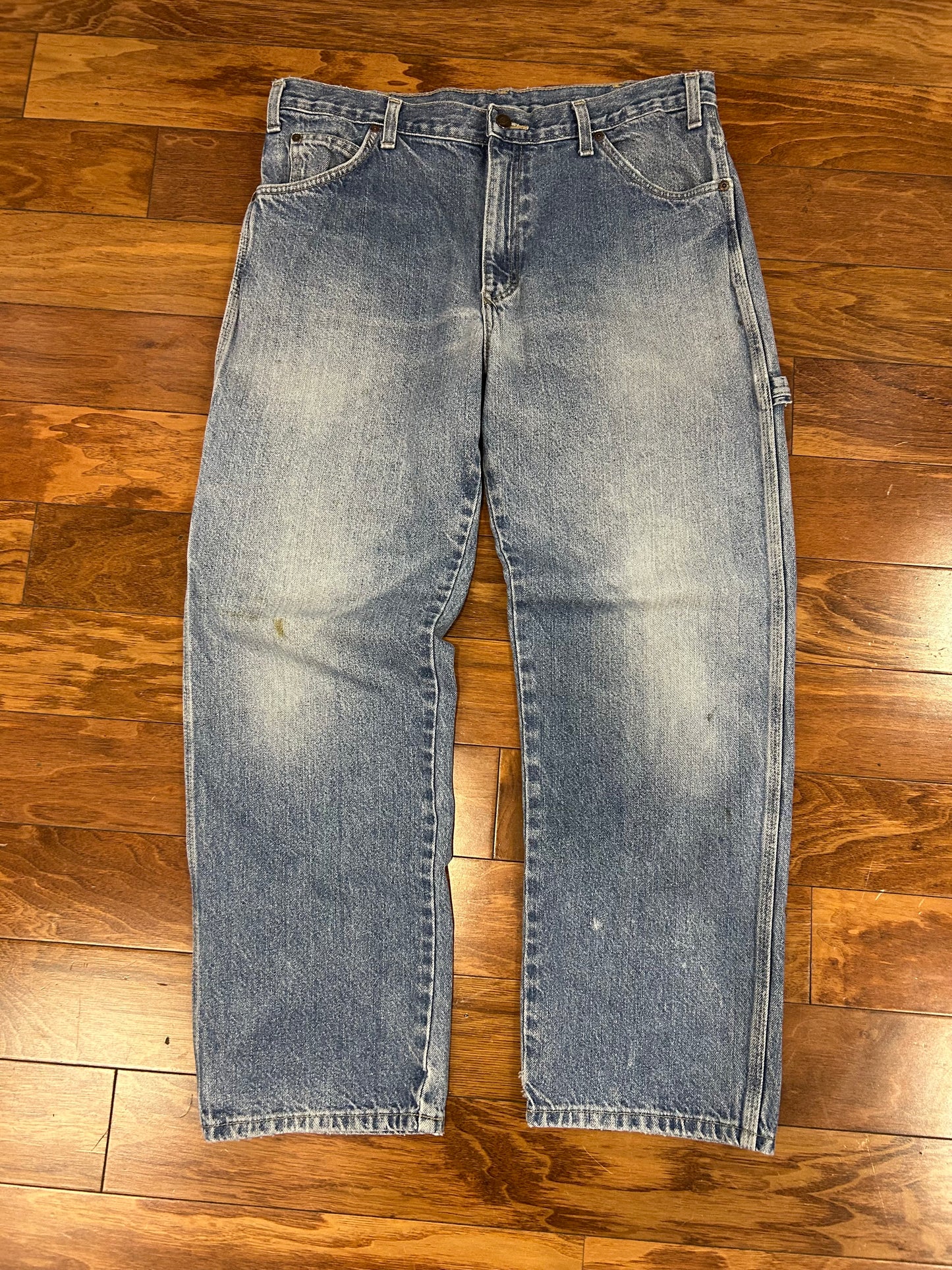 00s Dickies Red Tab Mid Wash Jeans (36 x 32)