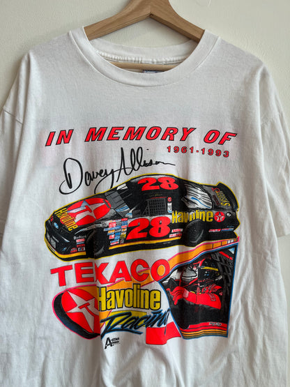 1993 Davey Allison Texaco NASCAR Racing Tee (L)
