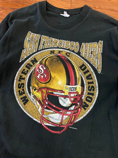 1995 San Francisco 49ers Helmet Tee (M)