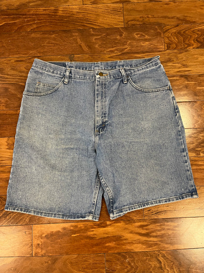 00s Wrangler Blue Shorts (38)