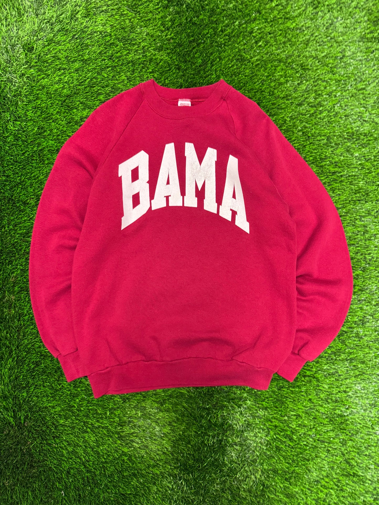 80s University of Alabama "BAMA" Spell Out Vintage Crewneck (L)