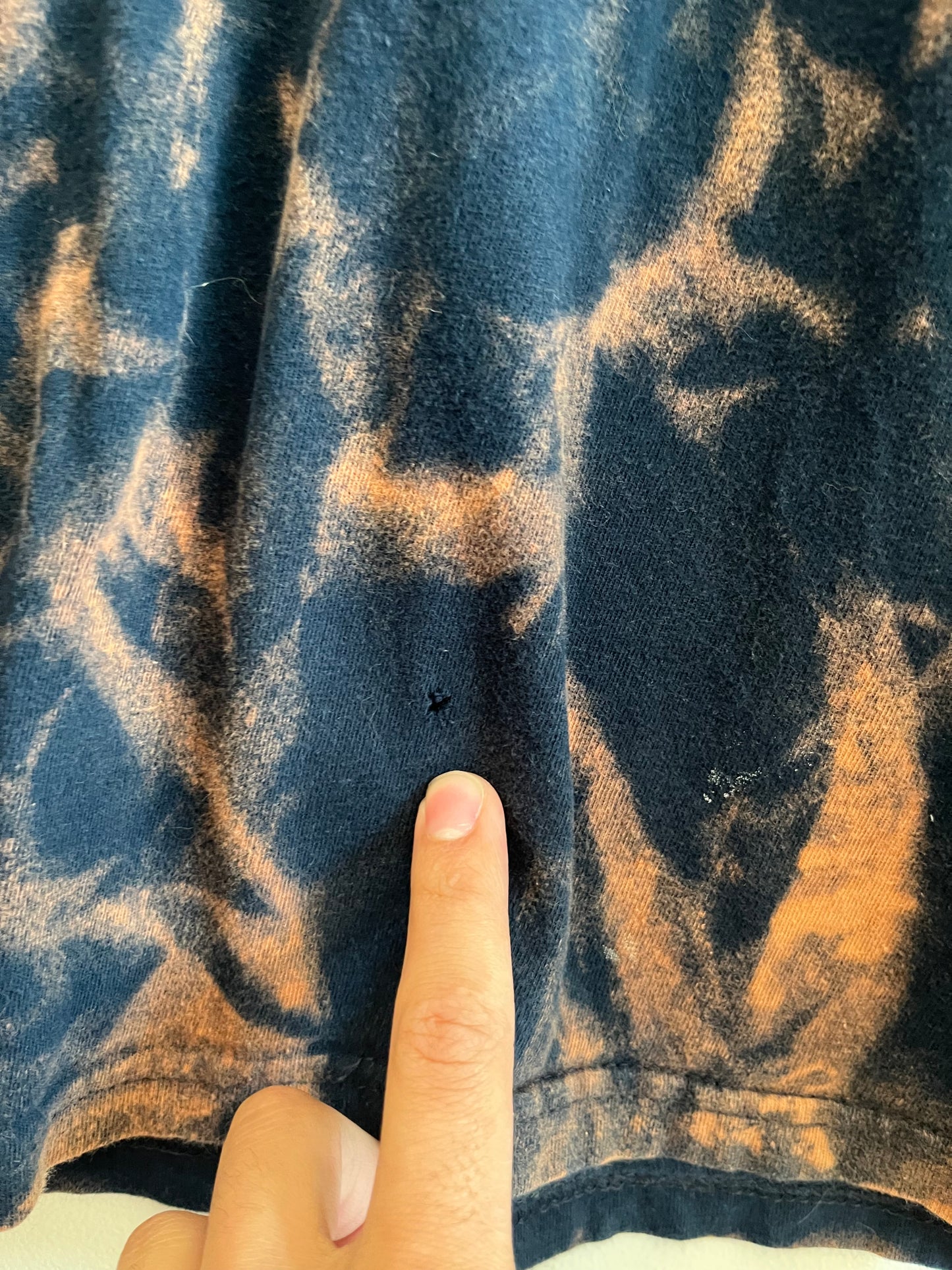 00s Element Bleach Dye Skater Essential Tee (XXL)