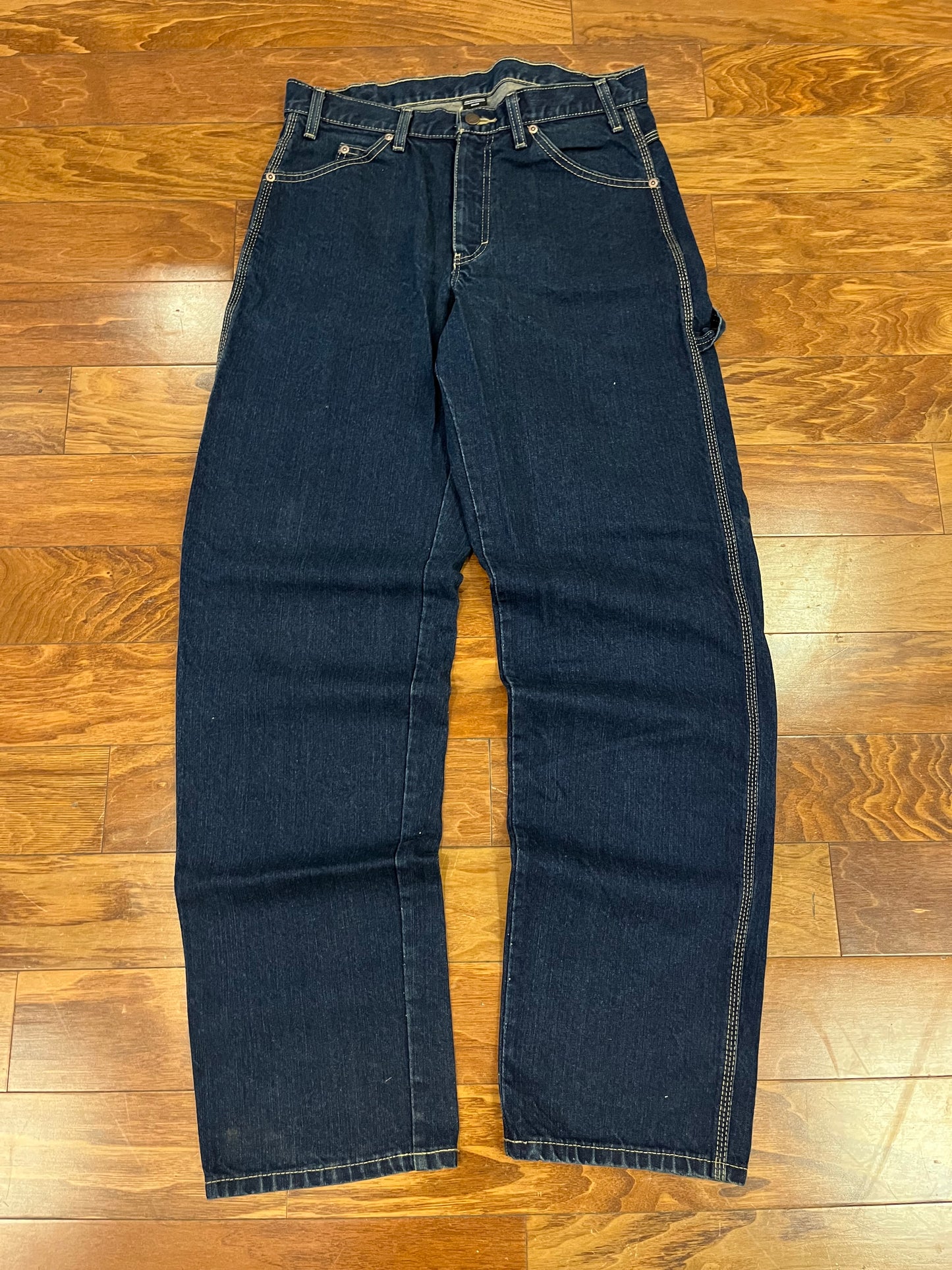 Dickies Dark Wash Jeans Carpenter Jeans (32 x 34)
