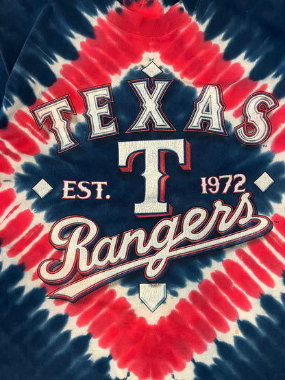 2005 Texas Rangers Tie Dye Tee (M)