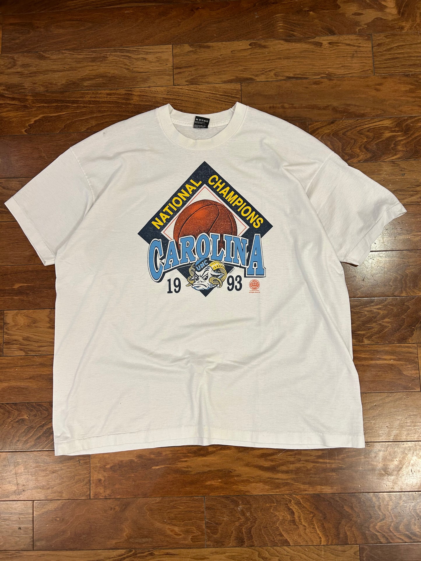 1993 UNC National Champions NCAA Tee (XXXL)