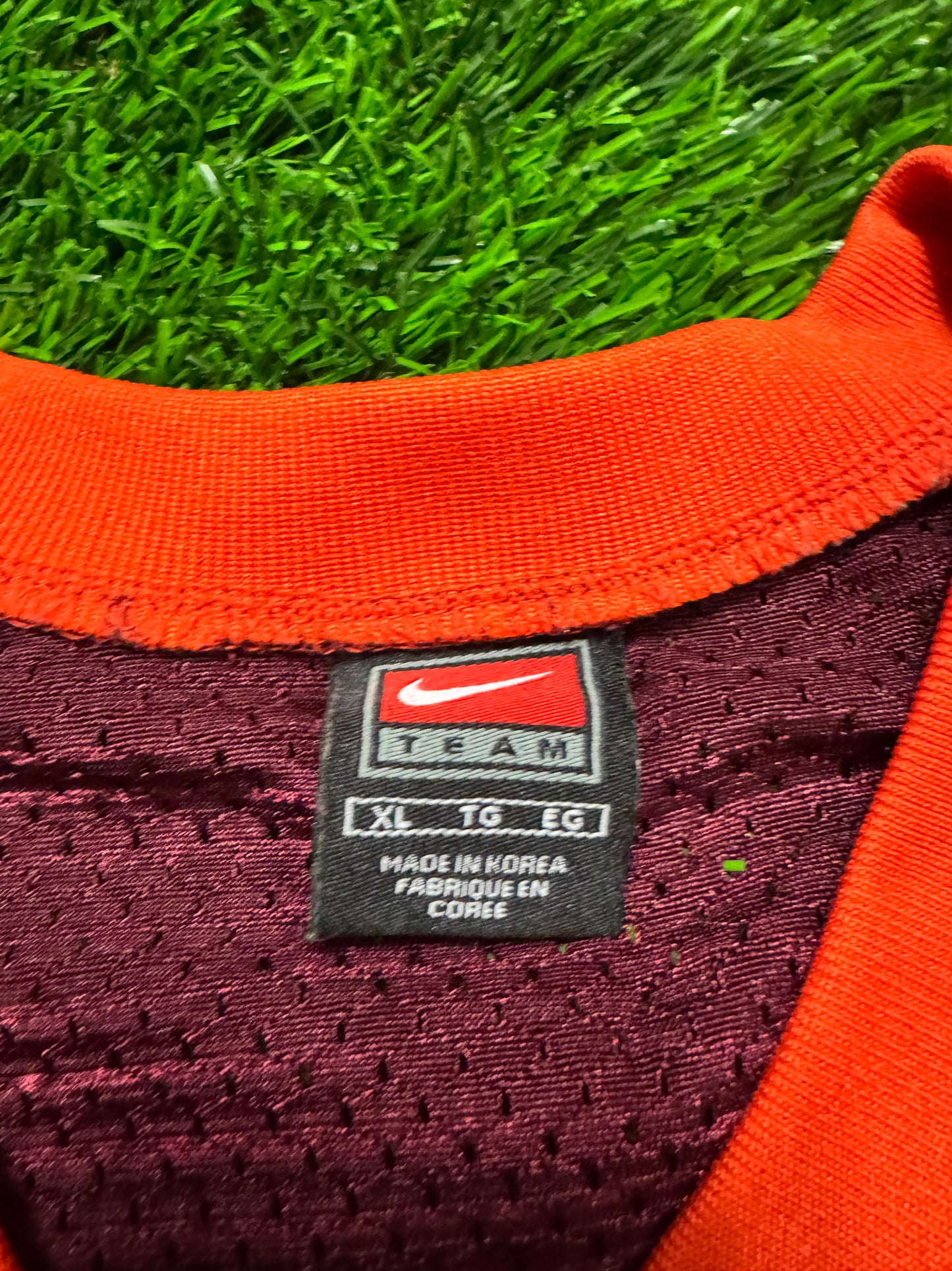 00s Virginia Tech University (VT) Vintage Nike Football #4 Jersey (XL)