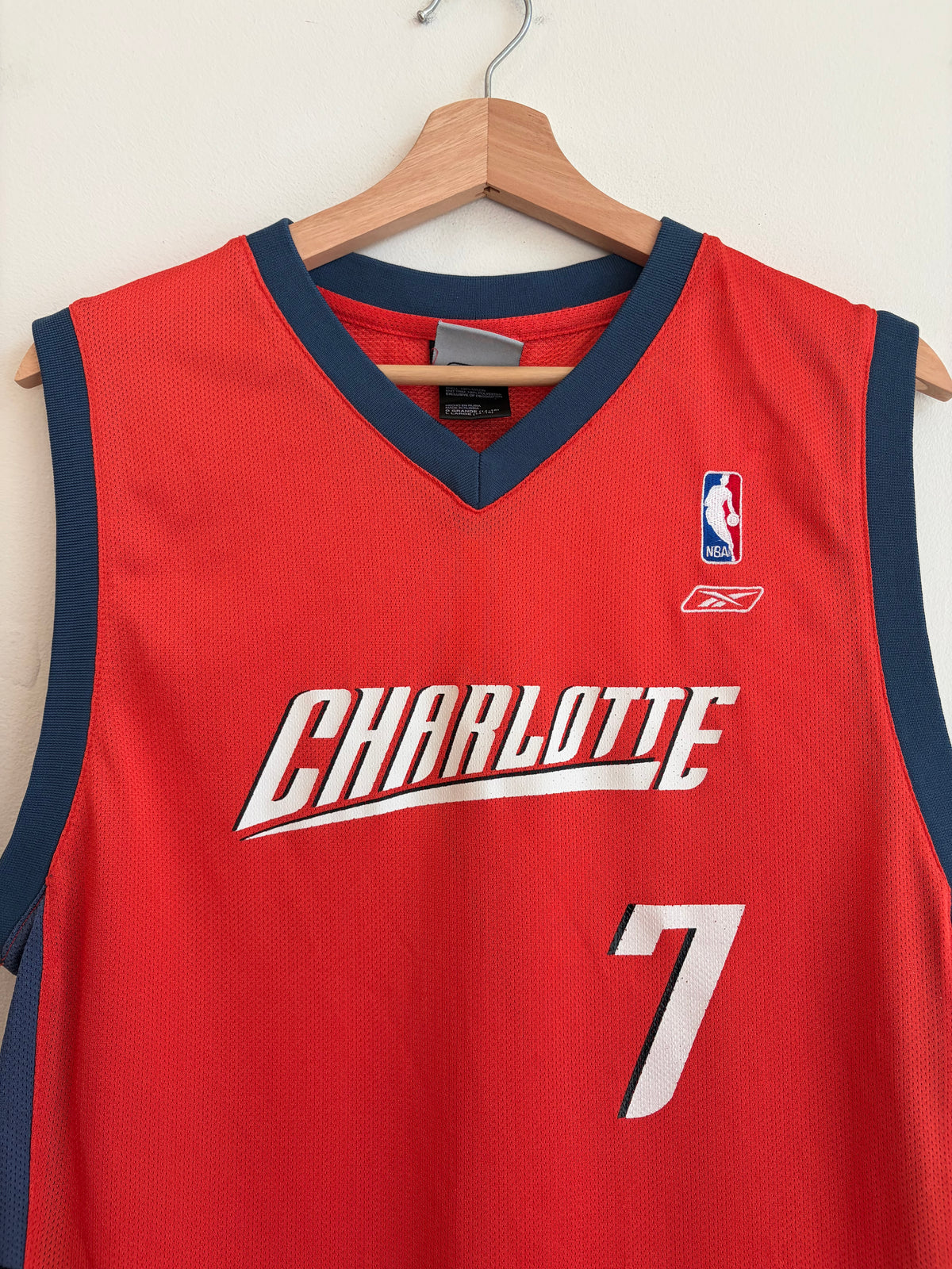 00s Charlotte Bobcats Primoz Brezec NBA Jersey (Youth L)