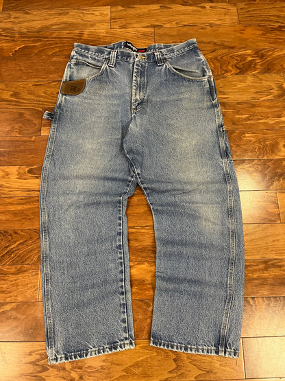 00s Wrangler Riggs Denim Carpenter Jeans (36 x 30)