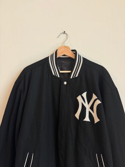 90s New York Yankees Jeff Hamilton Reversible Jacket (XXL)