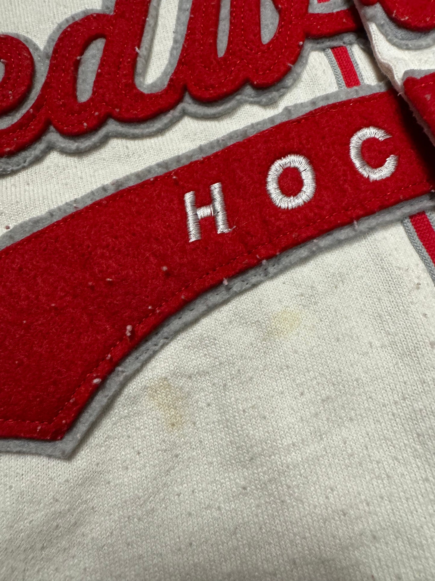 90s Starter Detroit Redwings NHL Baseball Hockey Jersey (XL)