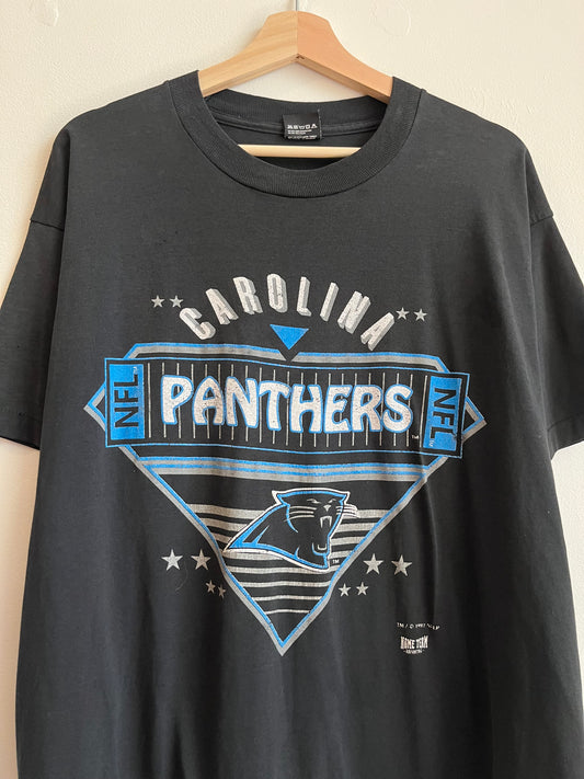 1993 Carolina Panther Black Home Team Tee (XL)