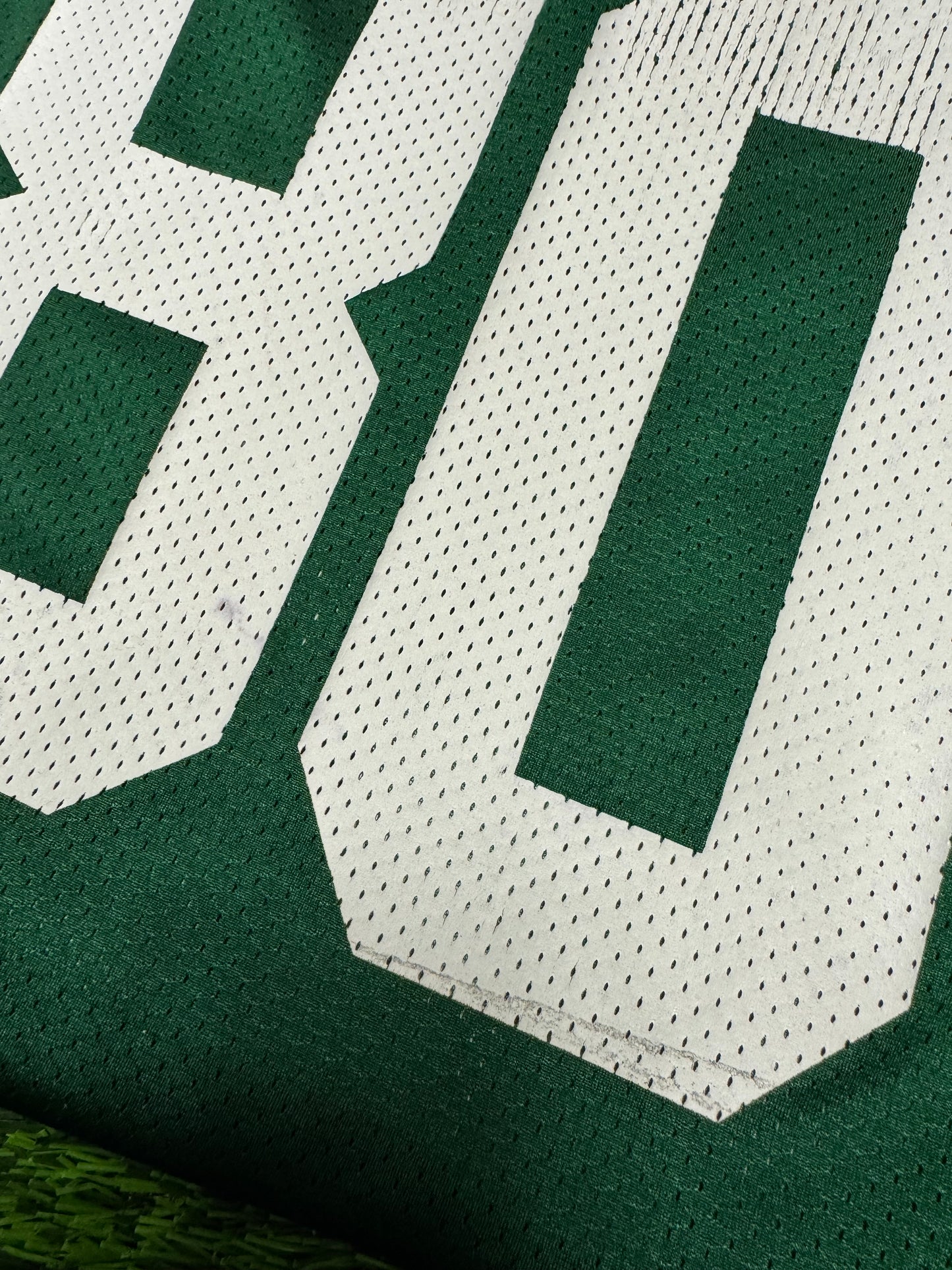 NY Jets Wayne Chrebet Logo Athletic #80 Jersey (XL)