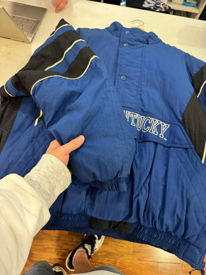 90s University of Kentucky Vintage Starter Puffer Jacket (XL)