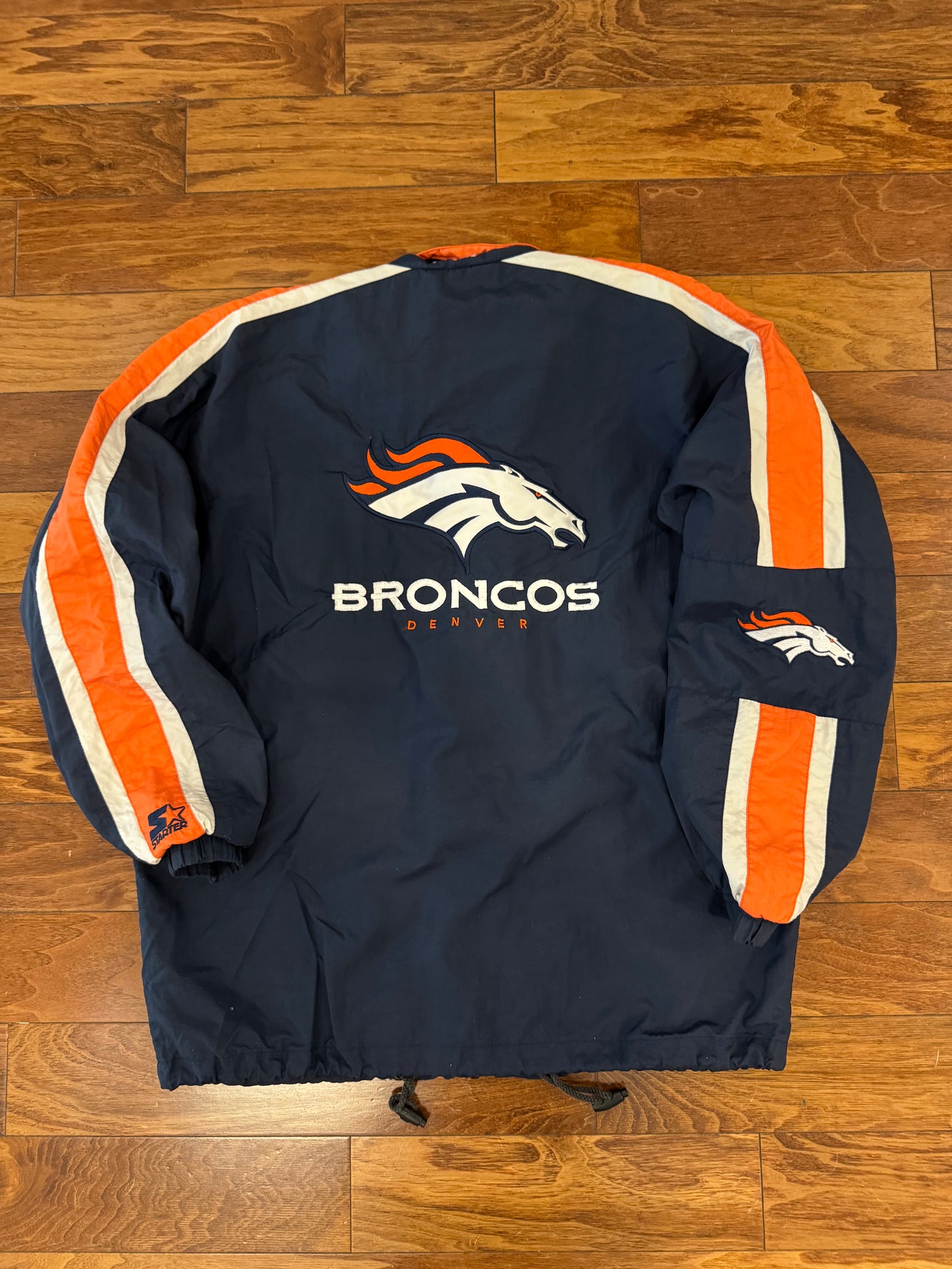 90s Denver Broncos Vintage Starter Windbreaker (L)