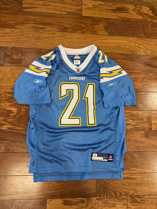 00s San Diego Chargers LaDainian Tomlinson NFL Reebok Jersey (Youth L)