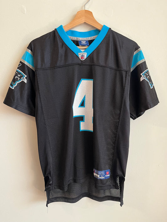 2010s Carolina Panthers NFL Reebok John Kasay Jersey (Youth L)