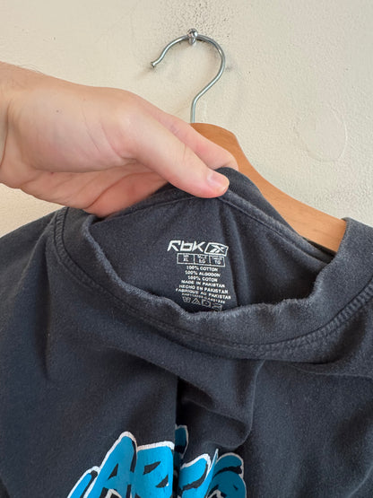 00s Carolina Panthers Cat Scratch Reebok Tee (XL)