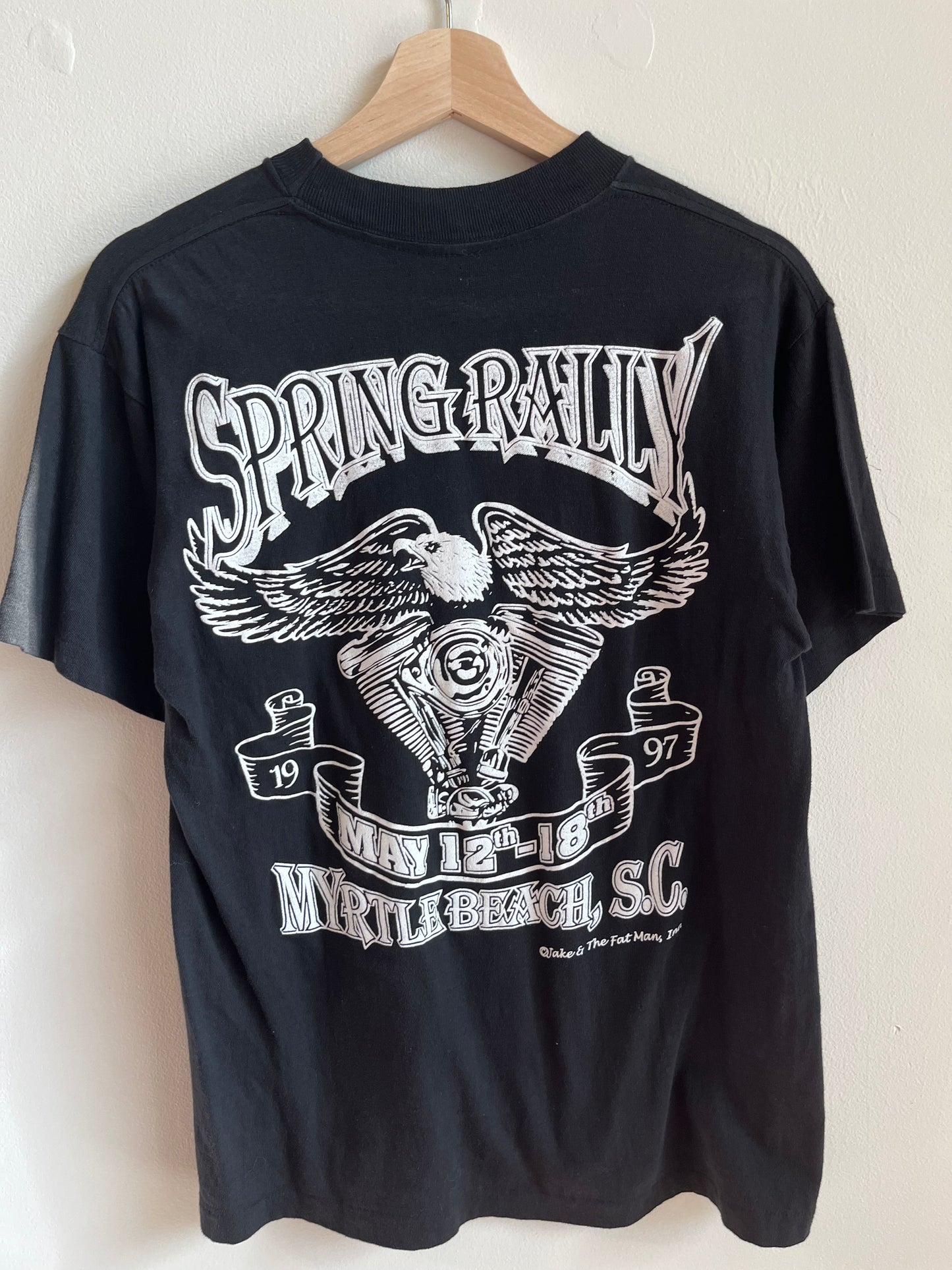 1997 Spring Rally Myrtle Beach Biker Tee (M)