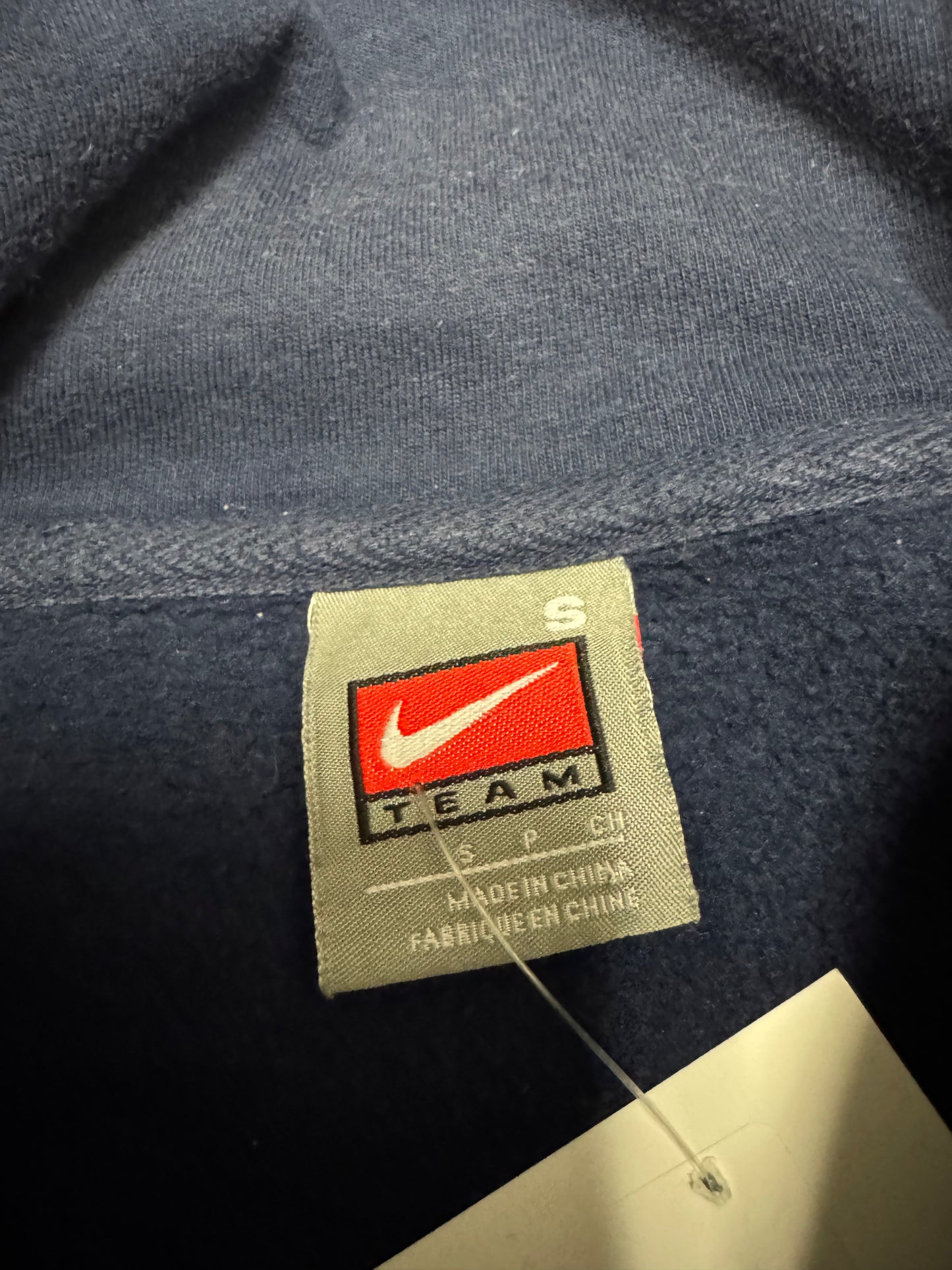 00s University Of Virginia Cavaliers Lacrosse Nike Center Swoosh Hoodie (S)