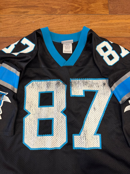 00s Carolina Panthers Muhsin Muhammed Reebok Jersey (XL)