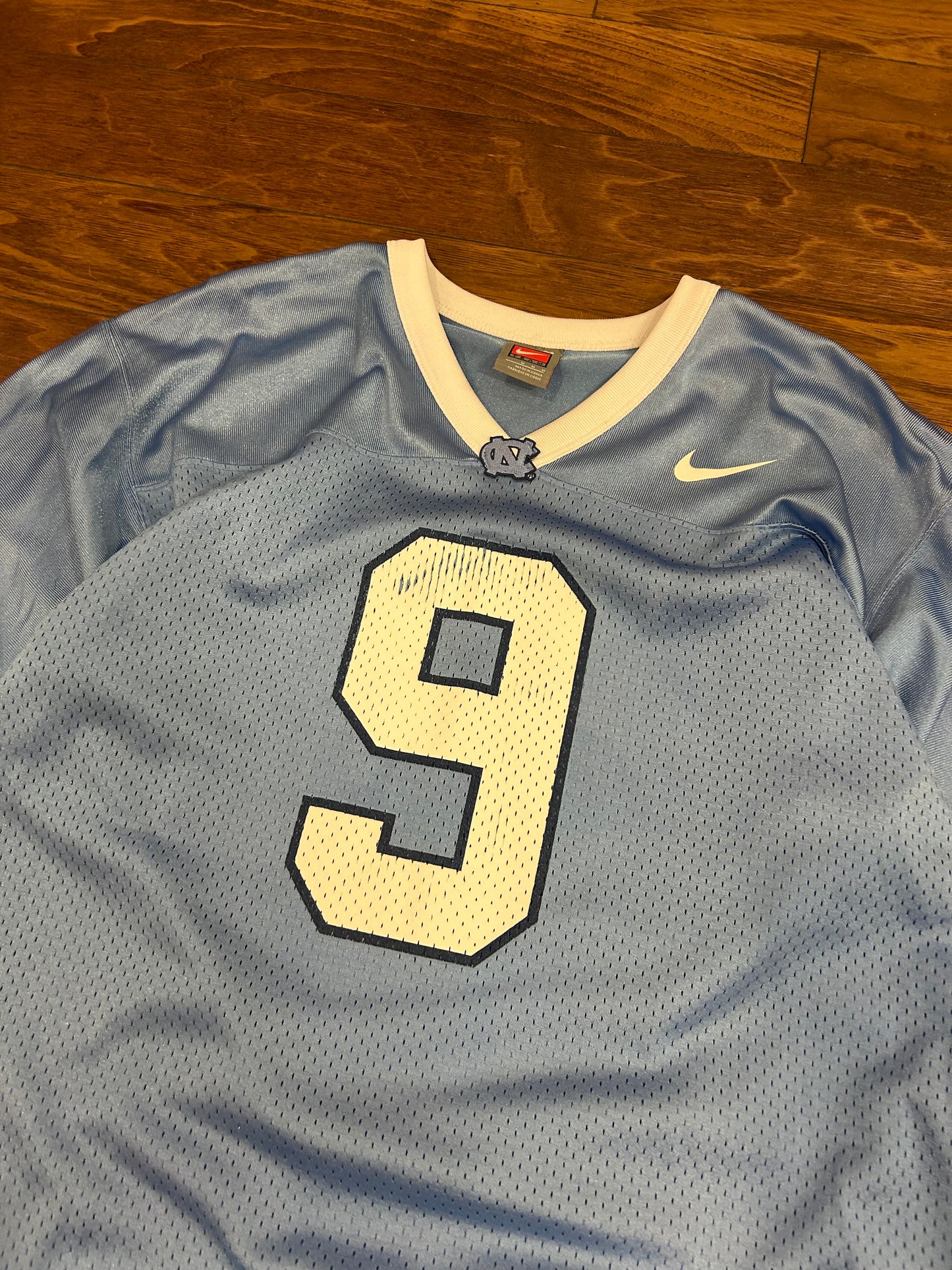 2007 UNC Nike #9 Football Jersey (M)