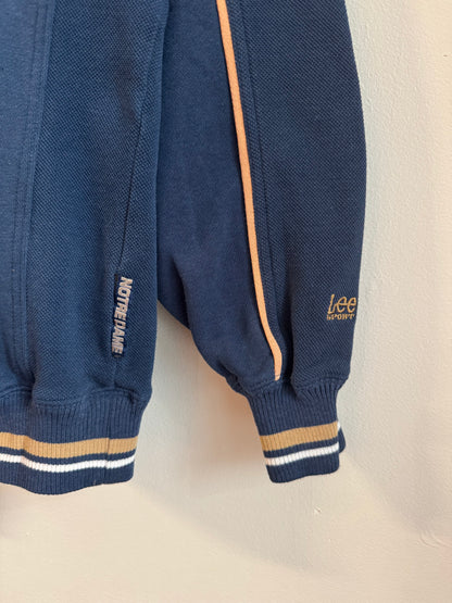 90s Notre Dame Lee Sports Embroidered Crewneck (L)