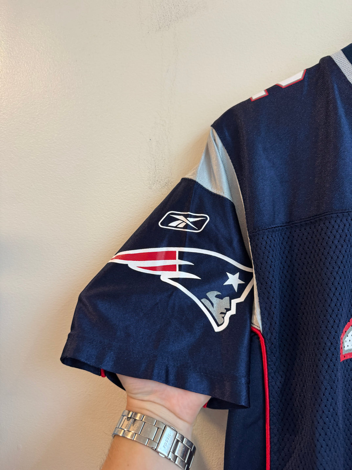 00s New England Patriots Tom Brady Reebok Home Jersey (Youth XL)