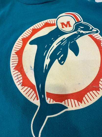 1995 Miami Dolphins Vintage Salem NFL AOP Tee (XXL)