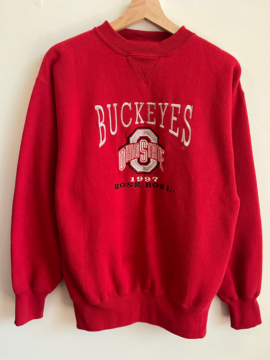 1997 Ohio State Midwest Embroidered Crewneck (M)
